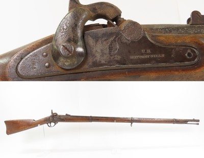 1862 Dated CIVIL WAR Antique WHITNEYVILLE U.S. M1861 CONTRACT Rifle-MUSKETUNION “EVERYMAN’S RIFLE” Primary Infantry Weapon - Image 1 of 24