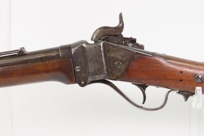 RARE Antique CIVIL WAR U.S. Sharps NEW MODEL 1863 .52 Perc. INFANTRY RIFLE1 of only 6,140 New Model 1863 Rifles Made - Image 11 of 25