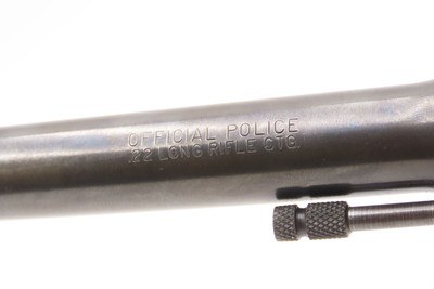 1951 COLT “OFFICIAL POLICE” .22 RF Double Action ARMY SPECIAL Revolver C&RPOLICE, U.S. MILITARY, and SPORTSMAN’S 6-Shooter - Image 16 of 20