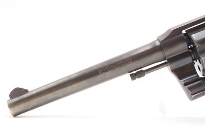 1951 COLT “OFFICIAL POLICE” .22 RF Double Action ARMY SPECIAL Revolver C&RPOLICE, U.S. MILITARY, and SPORTSMAN’S 6-Shooter - Image 13 of 20