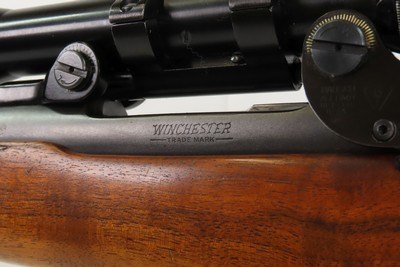 Pre-64 WINCHESTER Model 70 .30-06 Sporting BOLT ACTION BAUSCH & LOMB SCOPE1941 mfr. with Replaced Walnut Stock - Image 19 of 22