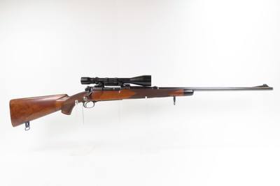 Pre-64 WINCHESTER Model 70 .30-06 Sporting BOLT ACTION BAUSCH & LOMB SCOPE1941 mfr. with Replaced Walnut Stock - Image 2 of 22
