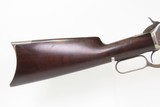 1892 mfr. Antique WINCHESTER M1886 Lever Action .38-56 WCF Rifle FRONTIERIconic WILD WEST REPEATER Manufactured in 1892 - Image 5 of 21