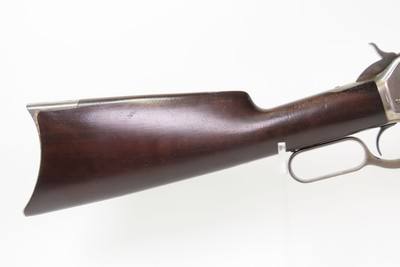 1892 mfr. Antique WINCHESTER M1886 Lever Action .38-56 WCF Rifle FRONTIERIconic WILD WEST REPEATER Manufactured in 1892 - Image 5 of 21