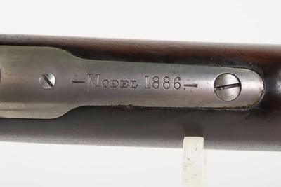 1892 mfr. Antique WINCHESTER M1886 Lever Action .38-56 WCF Rifle FRONTIERIconic WILD WEST REPEATER Manufactured in 1892 - Image 15 of 21