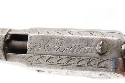 Rare c1855 Smith & Wesson VOLCANIC No. 1 Pistol .31 Caliber ENGRAVED Predecessor to the Henry & Winchester Rifles - Image 11 of 17