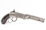 Rare c1855 Smith & Wesson VOLCANIC No. 1 Pistol .31 Caliber ENGRAVED Predecessor to the Henry & Winchester Rifles - Image 2 of 17