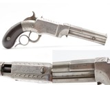 Rare c1855 Smith & Wesson VOLCANIC No. 1 Pistol .31 Caliber ENGRAVED Predecessor to the Henry & Winchester Rifles