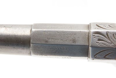 Rare c1855 Smith & Wesson VOLCANIC No. 1 Pistol .31 Caliber ENGRAVED Predecessor to the Henry & Winchester Rifles - Image 10 of 17