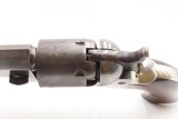 1851 Antique COLT Model 1849 “Wells Fargo” POCKET Revolver Octagonal Barrel With Stagecoach Robbery Cylinder Scene - Image 8 of 21