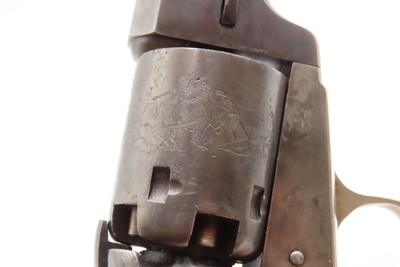 1851 Antique COLT Model 1849 “Wells Fargo” POCKET Revolver Octagonal Barrel With Stagecoach Robbery Cylinder Scene - Image 17 of 21