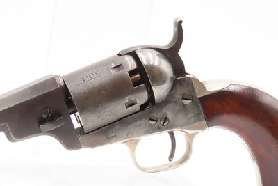 1851 Antique COLT Model 1849 “Wells Fargo” POCKET Revolver Octagonal Barrel With Stagecoach Robbery Cylinder Scene - Image 4 of 21