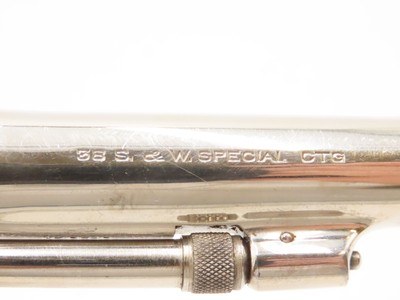 SMITH & WESSON .38 M&P Model of 1905 .38 Special SELF DEFENSE Revolver C&RNice NICKEL FINISH DA CONCEAL & CARRY Revolver - Image 10 of 21