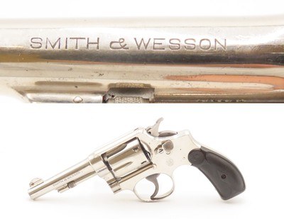 SMITH & WESSON .38 M&P Model of 1905 .38 Special SELF DEFENSE Revolver C&RNice NICKEL FINISH DA CONCEAL & CARRY Revolver - Image 1 of 21