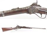 Antique SHARPS New Model 1863 .50-70 GOVT. CARTRIDGE CONVERSION SR CarbineCIVIL WAR|WILD WEST US Contract Saddle Ring Carbine - 1 of 20