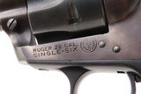 1957 mfr. RUGER SINGLE SIX Single Action THREE SCREW FRAME Revolver C&RPredecessor to the “NEW MODEL” Single Six - 18 of 20