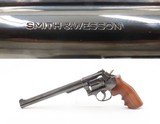 c1975 mfr. SMITH & WESSON Model 17-3 S&W Double Action .22 LR Revolver C&RSix-Shot Revolver w/WALNUT GRIP and 8-3/8” BARREL