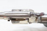 STL MISSOURI Simmons Hardware LETTERED Antique COLT 1877 THUNDERER Revolver ETCHED PANEL Sheriff’s Model .41 Caliber - 9 of 21