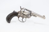 STL MISSOURI Simmons Hardware LETTERED Antique COLT 1877 THUNDERER Revolver ETCHED PANEL Sheriff’s Model .41 Caliber - 17 of 21