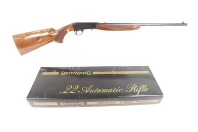 BOXED & ENGRAVED Browning .22 RF TAKEDOWN Semi-Auto SPORTING Modern RifleCirca 1990 mfr. Afternoon SMALL GAME / PLINKER - Image 24 of 24