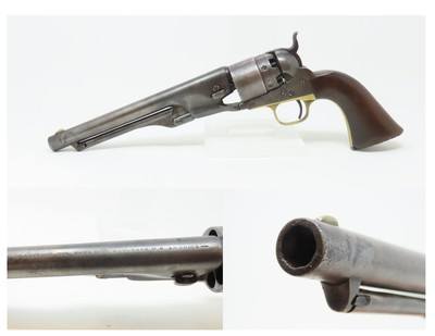 41st OHIO VOL. INFANTRY CIVIL WAR Antique COLT Model 1860 ARMY Revolver .44 Main Union Sidearm Made in 1862 - Image 1 of 25