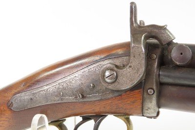 JAMES BROWN &SON Antique O/U COMBINATION Rifle-Shotgun .38 Caliber-16 Gauge Frontier Longarm made in PITTSBURGH & MICHIGAN - Image 7 of 25