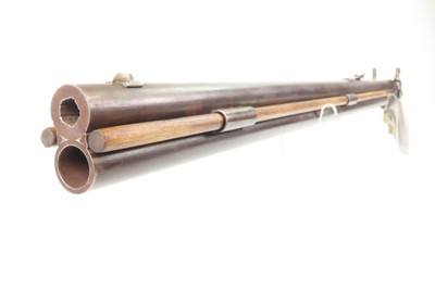 JAMES BROWN &SON Antique O/U COMBINATION Rifle-Shotgun .38 Caliber-16 Gauge Frontier Longarm made in PITTSBURGH & MICHIGAN - Image 25 of 25