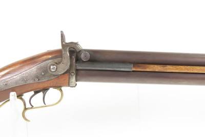 JAMES BROWN &SON Antique O/U COMBINATION Rifle-Shotgun .38 Caliber-16 Gauge Frontier Longarm made in PITTSBURGH & MICHIGAN - Image 5 of 25