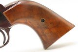 UNIQUE & SCARCE Antique ALONZO CRULL Upgraded Antique COLT M1877 Revolver Converted to a MINIATURIZED SINGLE ACTION ARMY - 4 of 23