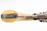 ENGRAVED CIVIL WAR Antique COLT Model 1860 Army with IVORY GRIP Made 1864With Gustave Young Pattern Scroll Engraving - Image 14 of 18