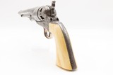 ENGRAVED CIVIL WAR Antique COLT Model 1860 Army with IVORY GRIP Made 1864With Gustave Young Pattern Scroll Engraving - Image 17 of 18