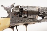 ENGRAVED CIVIL WAR Antique COLT Model 1860 Army with IVORY GRIP Made 1864With Gustave Young Pattern Scroll Engraving - Image 16 of 18