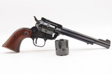 Boxed RUGER SINGLE SIX Convertible Single Action 3-SCREW FRAME Revolver C&R w/Desirable MATCHING .22 Long Rifle Extra Cylinder - 4 of 22