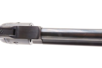 Cased RUGER New Model SINGLE SIX .22 WMRF Single Action Revolver EXCELLENTFACTORY CASED w/MATCHING .22 LR RF Extra Cylinder - Image 13 of 21