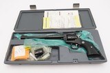 Cased RUGER New Model SINGLE SIX .22 WMRF Single Action Revolver EXCELLENTFACTORY CASED w/MATCHING .22 LR RF Extra Cylinder - Image 3 of 21
