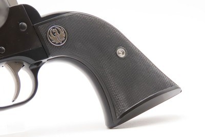 Cased RUGER New Model SINGLE SIX .22 WMRF Single Action Revolver EXCELLENTFACTORY CASED w/MATCHING .22 LR RF Extra Cylinder - Image 18 of 21