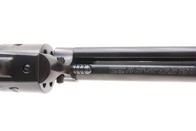 Cased RUGER New Model SINGLE SIX .22 WMRF Single Action Revolver EXCELLENTFACTORY CASED w/MATCHING .22 LR RF Extra Cylinder - Image 10 of 21