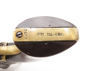 CIVIL WAR|WILD WEST Antique COLT M1851 NAVY Percussion Revolver GUNFIGHTERIllinois Unit Marked - Image 13 of 19