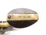 CIVIL WAR|WILD WEST Antique COLT M1851 NAVY Percussion Revolver GUNFIGHTERIllinois Unit Marked - Image 13 of 19