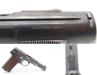 THIRD REICH Proofed Spanish ASTRA M600/43 Semi-Auto 9x19mm GERMAN Pistol1 of 10,500 WORLD WAR II German MILITARY SIDEARM