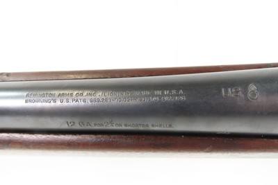 WWII U.S. ORDNANCE Marked WORLD WAR II Remington Arms Model 11 Shotgun C&RANCHOR Marked U.S. MILITARY Semi-Automatic SHOTGUN - Image 14 of 23