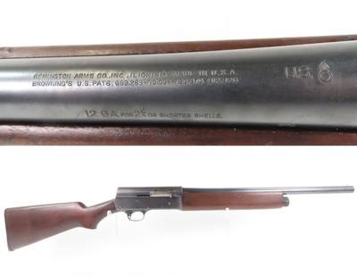WWII U.S. ORDNANCE Marked WORLD WAR II Remington Arms Model 11 Shotgun C&RANCHOR Marked U.S. MILITARY Semi-Automatic SHOTGUN