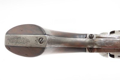 LONDON COLT M1851 NAVY Revolver CASED & FACTORY ENGRAVED Percussion Antique Made in England with English Engraving - Image 17 of 20