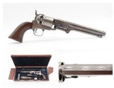 LONDON COLT M1851 NAVY Revolver CASED & FACTORY ENGRAVED Percussion Antique Made in England with English Engraving - Image 1 of 20