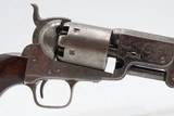 LONDON COLT M1851 NAVY Revolver CASED & FACTORY ENGRAVED Percussion Antique Made in England with English Engraving - Image 14 of 20