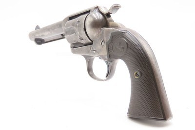 1907 mfr. COLT Bisley SINGLE ACTION ARMY .38-40 WCF C&R Revolver SAA With Hand-Tooled Heiser of Denver Holster - Image 23 of 23