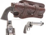 1907 mfr. COLT Bisley SINGLE ACTION ARMY .38-40 WCF C&R Revolver SAA With Hand-Tooled Heiser of Denver Holster