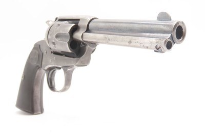1907 mfr. COLT Bisley SINGLE ACTION ARMY .38-40 WCF C&R Revolver SAA With Hand-Tooled Heiser of Denver Holster - Image 22 of 23