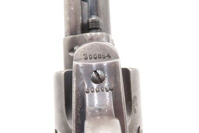 1907 mfr. COLT Bisley SINGLE ACTION ARMY .38-40 WCF C&R Revolver SAA With Hand-Tooled Heiser of Denver Holster - Image 11 of 23