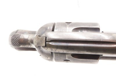 1907 mfr. COLT Bisley SINGLE ACTION ARMY .38-40 WCF C&R Revolver SAA With Hand-Tooled Heiser of Denver Holster - Image 13 of 23